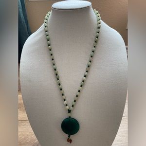 Jade or Jadeite necklace